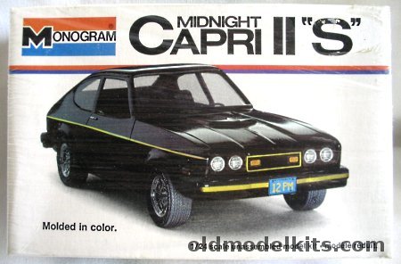 Monogram 1/24 1976 Ford Lincoln-Mercury Capri II S, 2103 plastic model kit